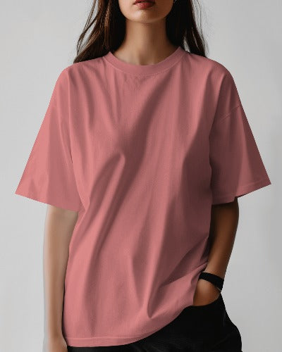 Premium Oversized Tshirt - BLUSH PINK